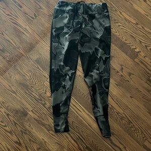 Adidas clima cool leggings black and grey